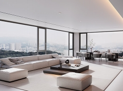 塞納河畔斷橋平開窗（外開）